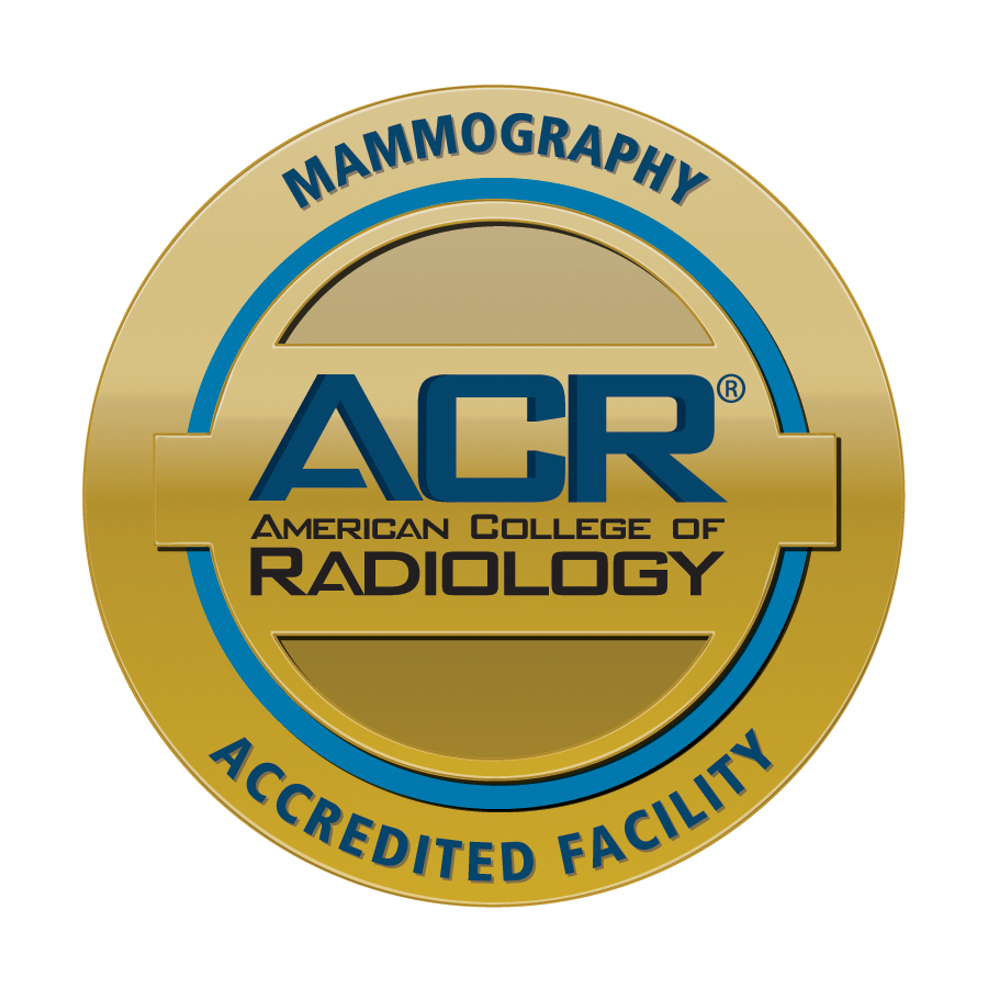 ACR乳房x线摄影认证机构印章