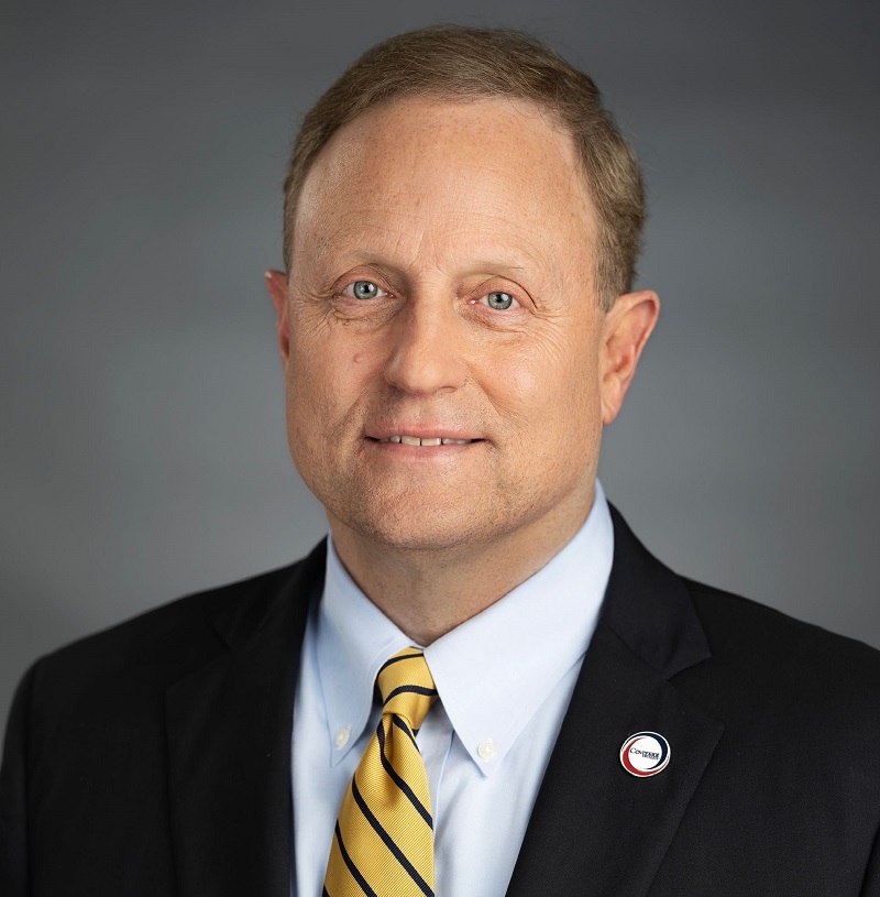 headshot of Jim VanderSteeg, president and CEO of Covenant Health