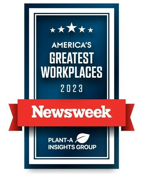 新闻week 2023年美国最佳工作场所 logo
