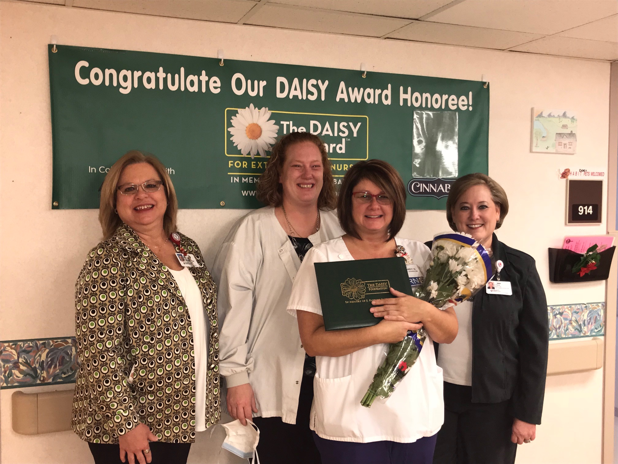 IMG_0451 Brandy Garland, an RN and shift leader in Fort Sanders Regional’s Transitional Care Unit is the recipient of our November DAISY award.