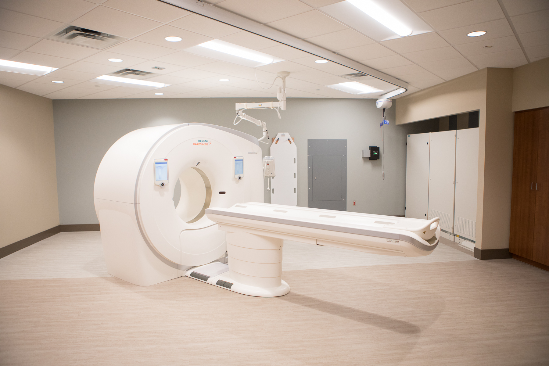 FSRMC's emergency department in-house CT scanner