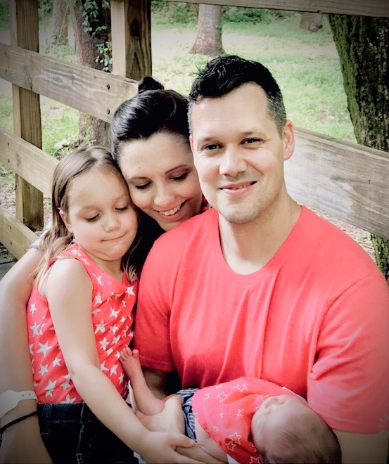 Family Timara McCollum and her family