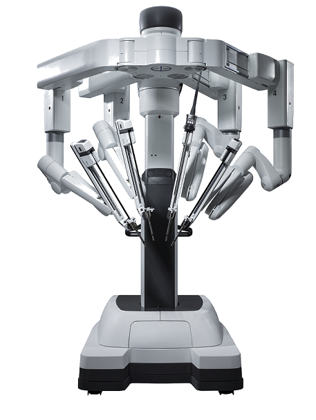 one of Fort Sanders Regional's robots used for robotic-assisted surgery