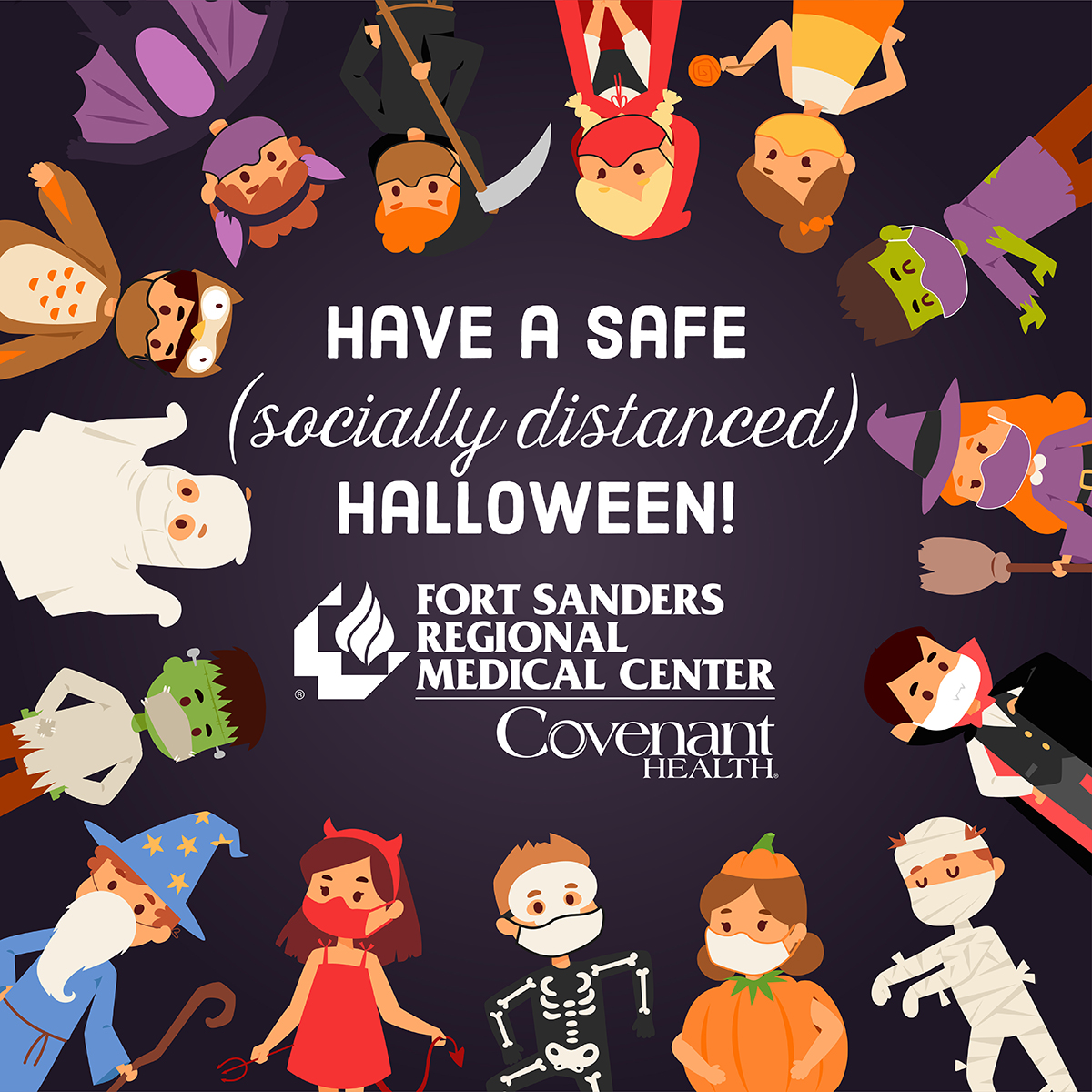 Have a safe socially distanced Halloween!