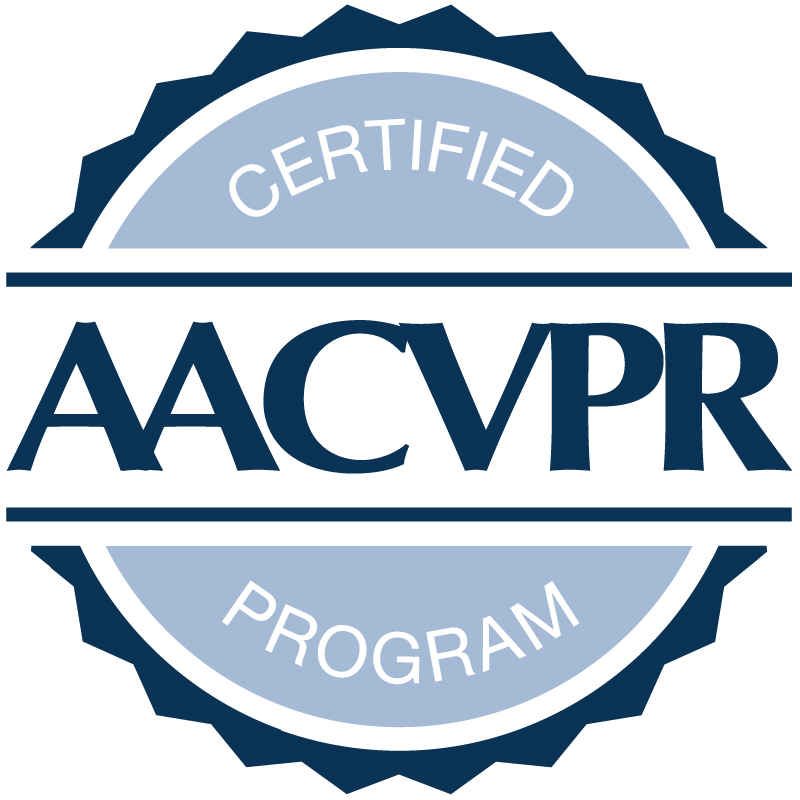 AACVPR certified program logo