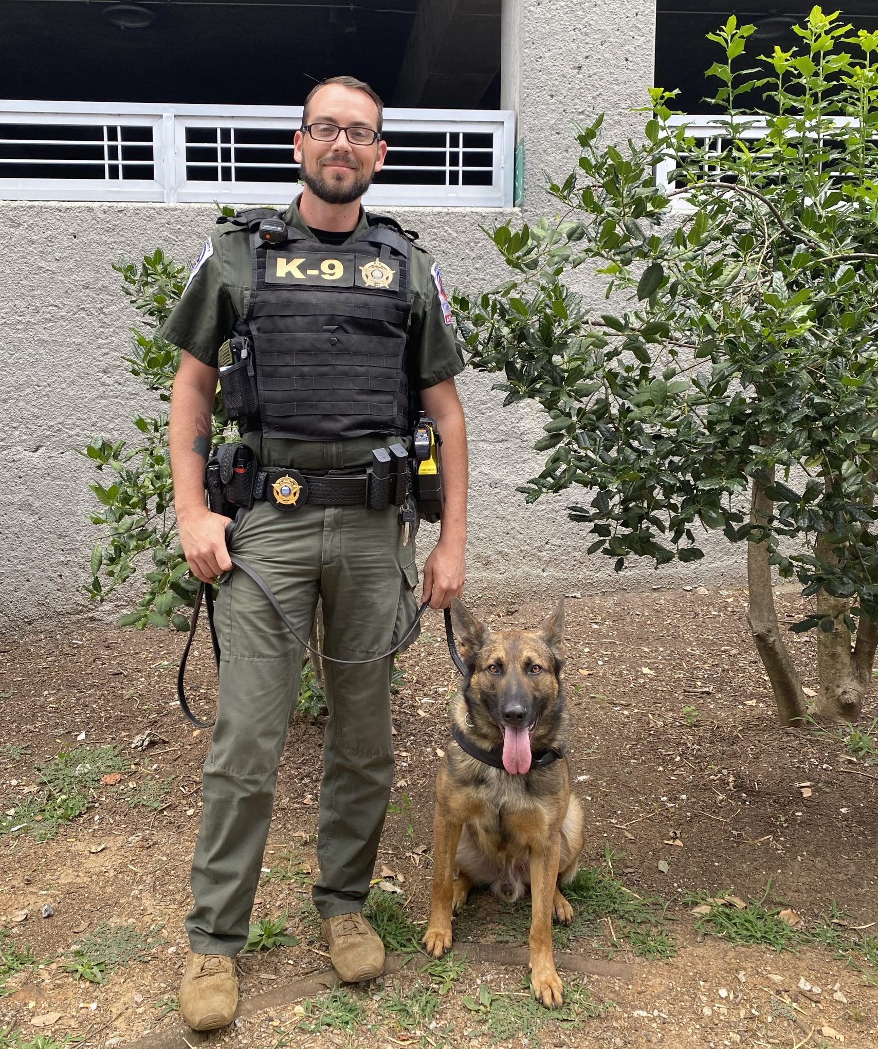 Officer James Burkett and Bono