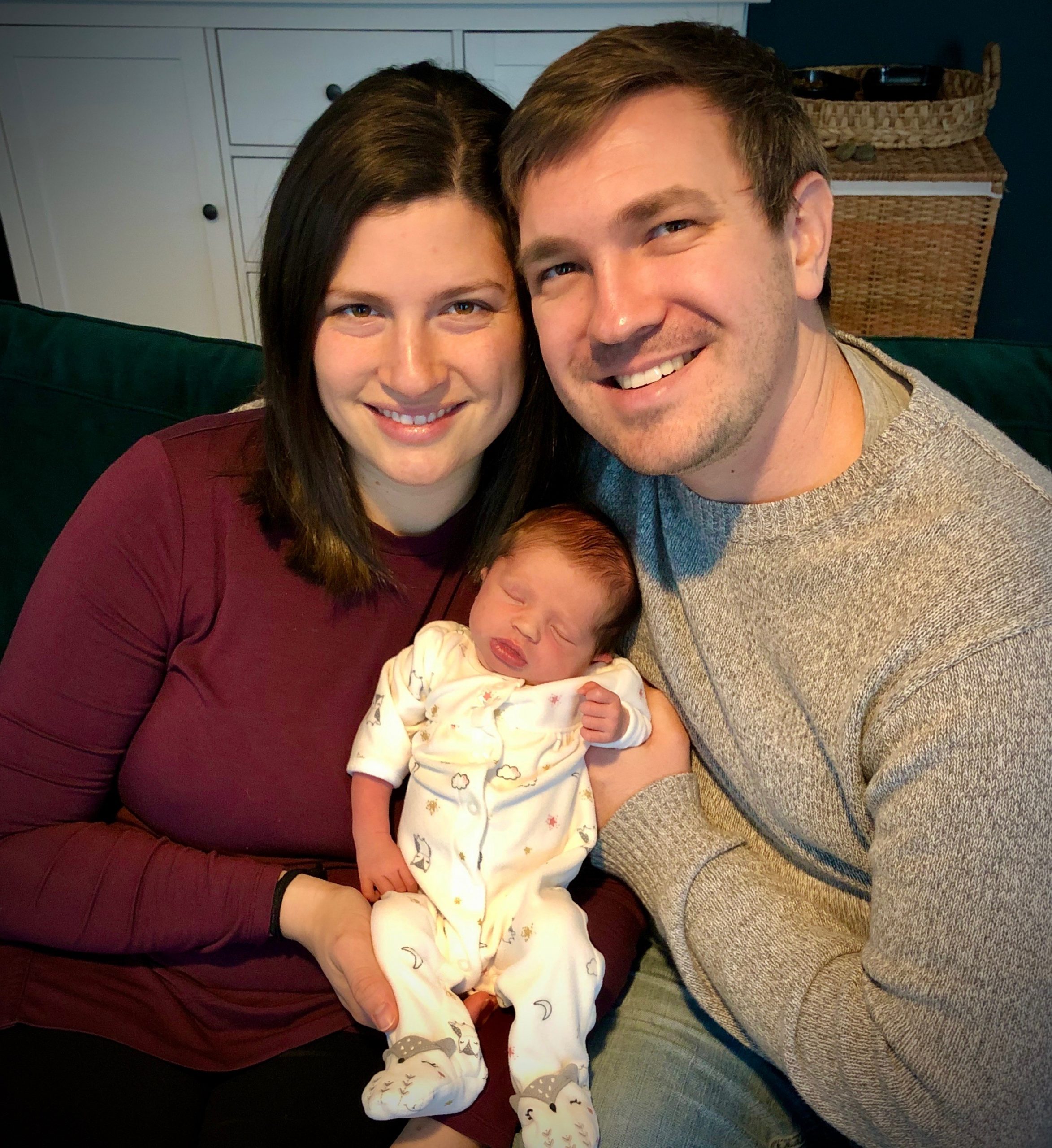 The Abbott family welcomed their newest addition on the first day of 2021 at Fort Sanders Regional Medical Center