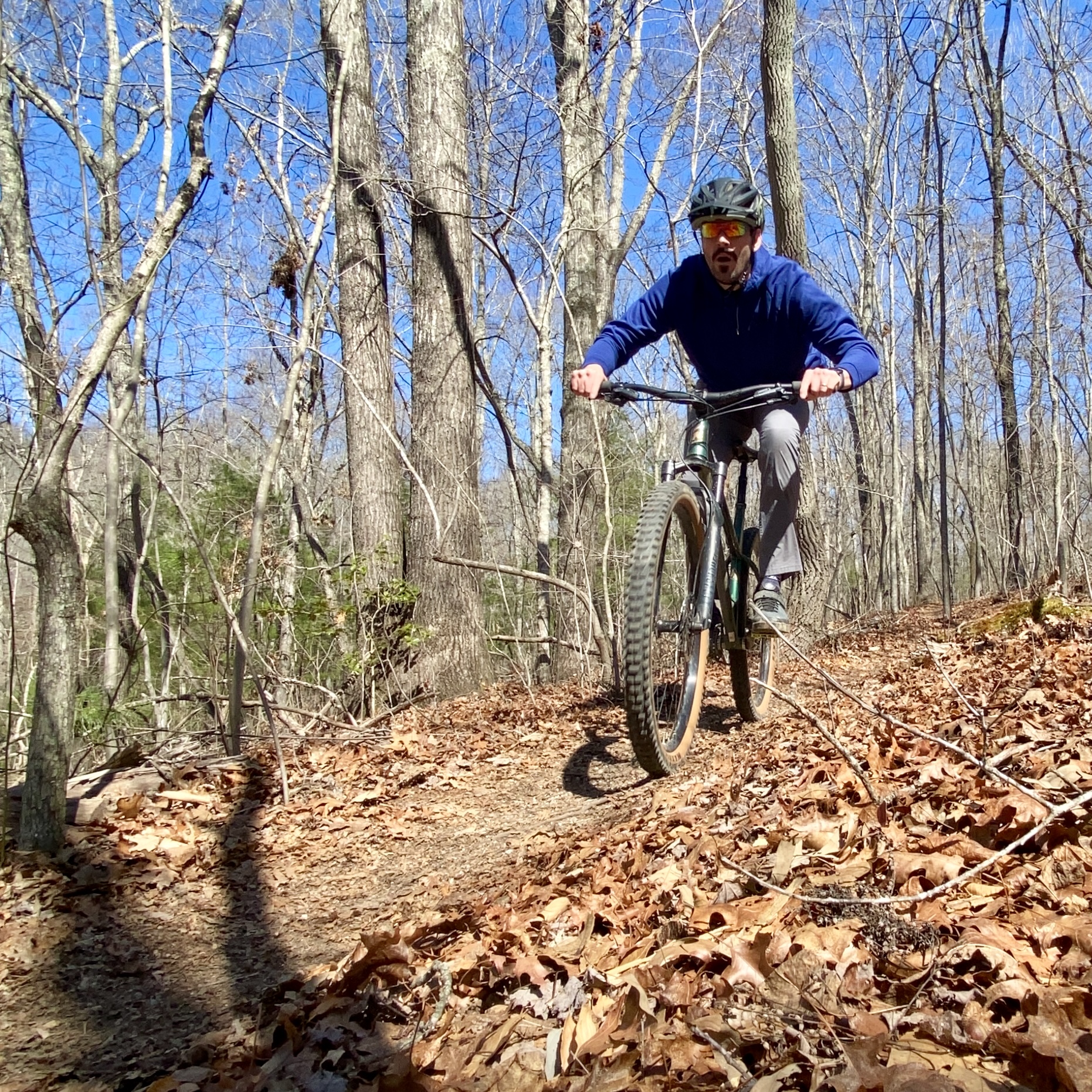 Ty Taubenheim mountain biking