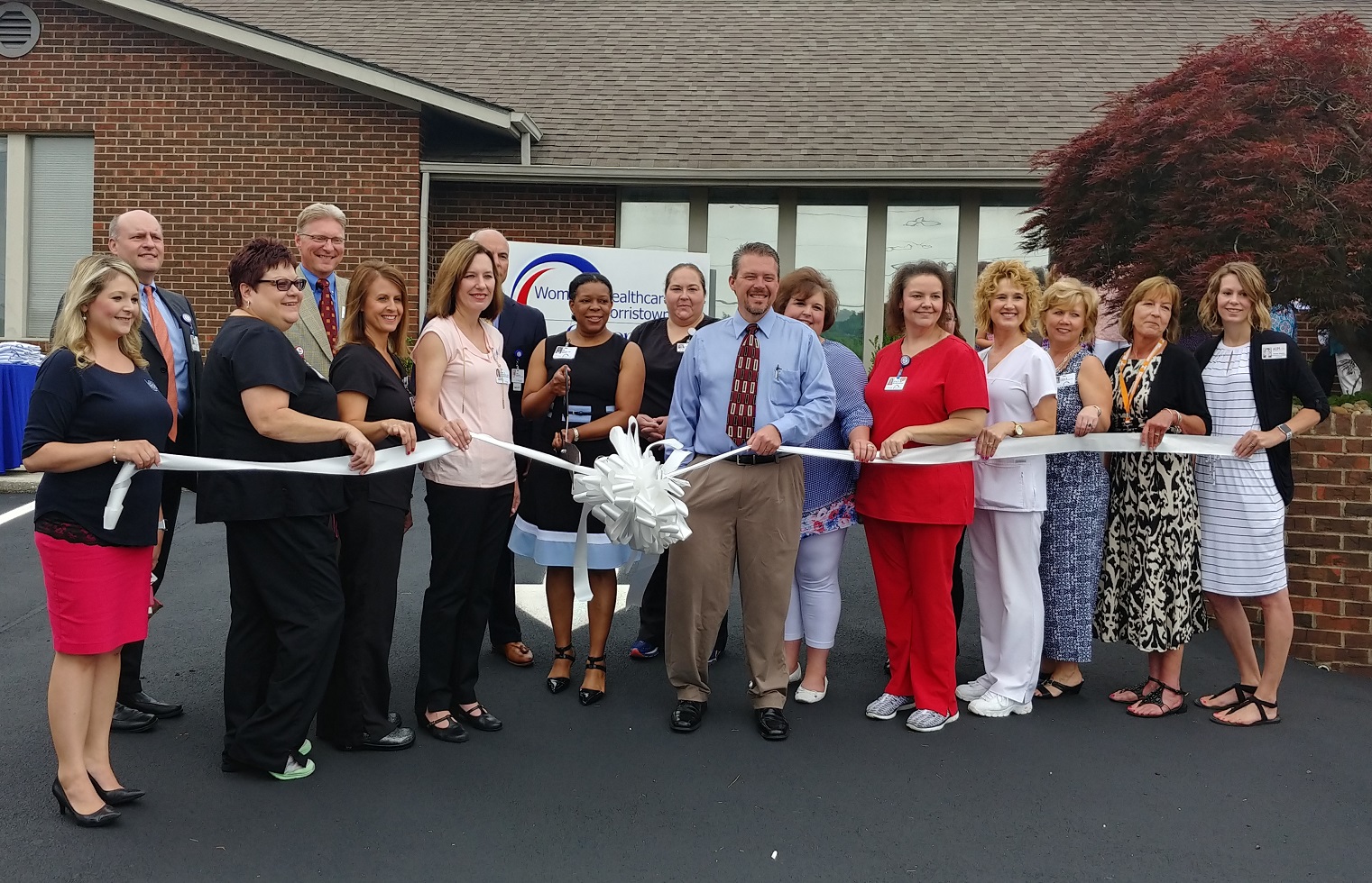 Ribbon Cut on Womens Healthcare of Morristown