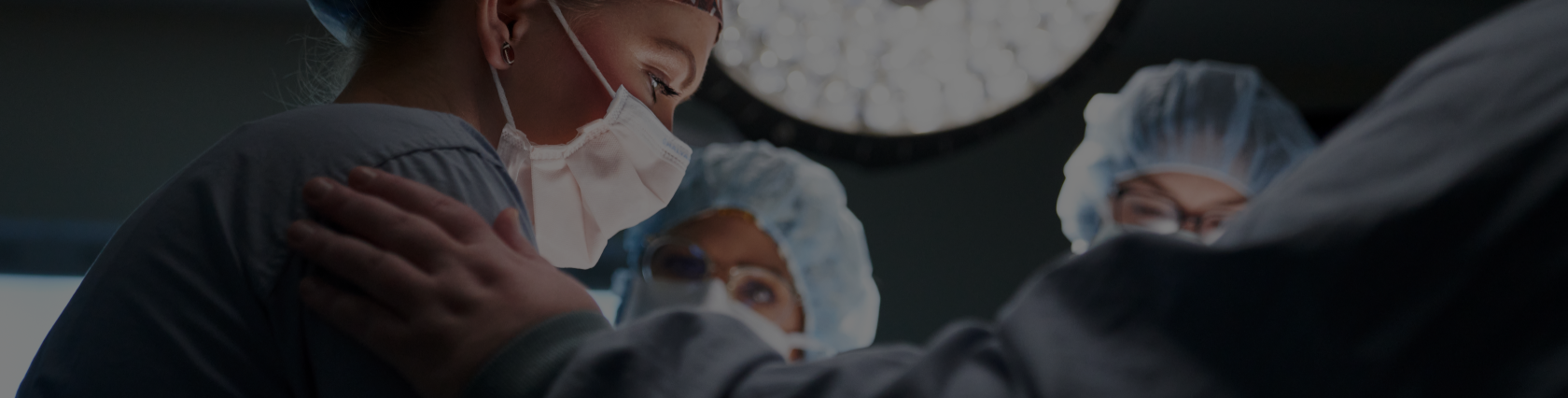 photo of covenant health surgeons in surgical suite