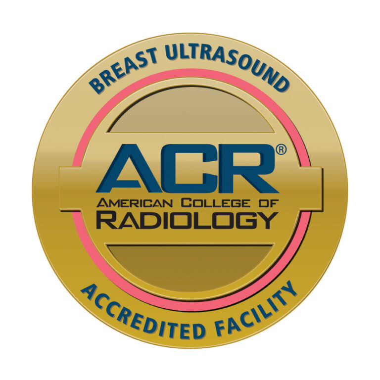 ACR Breast Ultrasound Accredited Facility seal