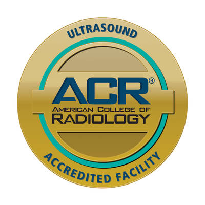 ACR Ultrasound Accredited Facility seal