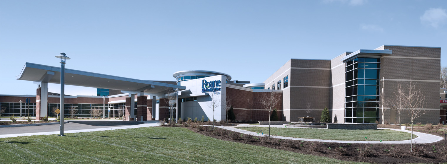 exterior photo of Roane Medical Center