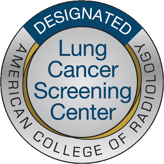 ACR Designated Lung Cancer Screening Center seal