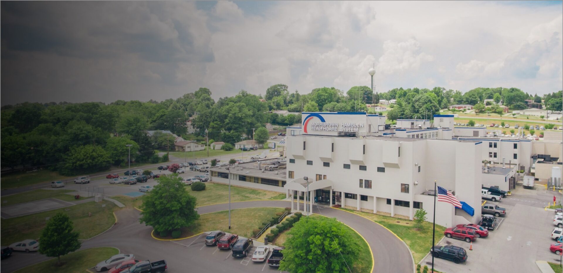 Aerial view of Morristown-Hamblen Healthcare System