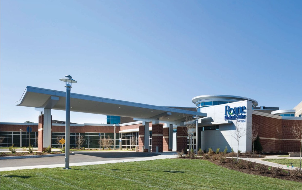 Roane Medical Center entrance