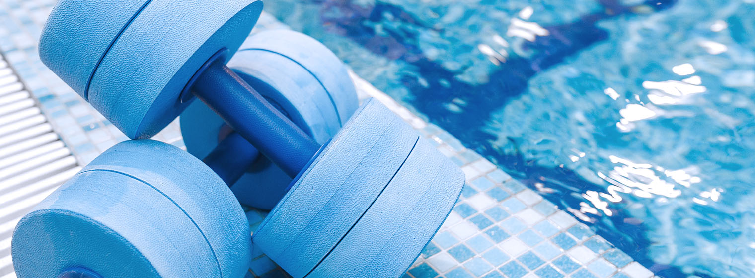 aquatic weights in pool