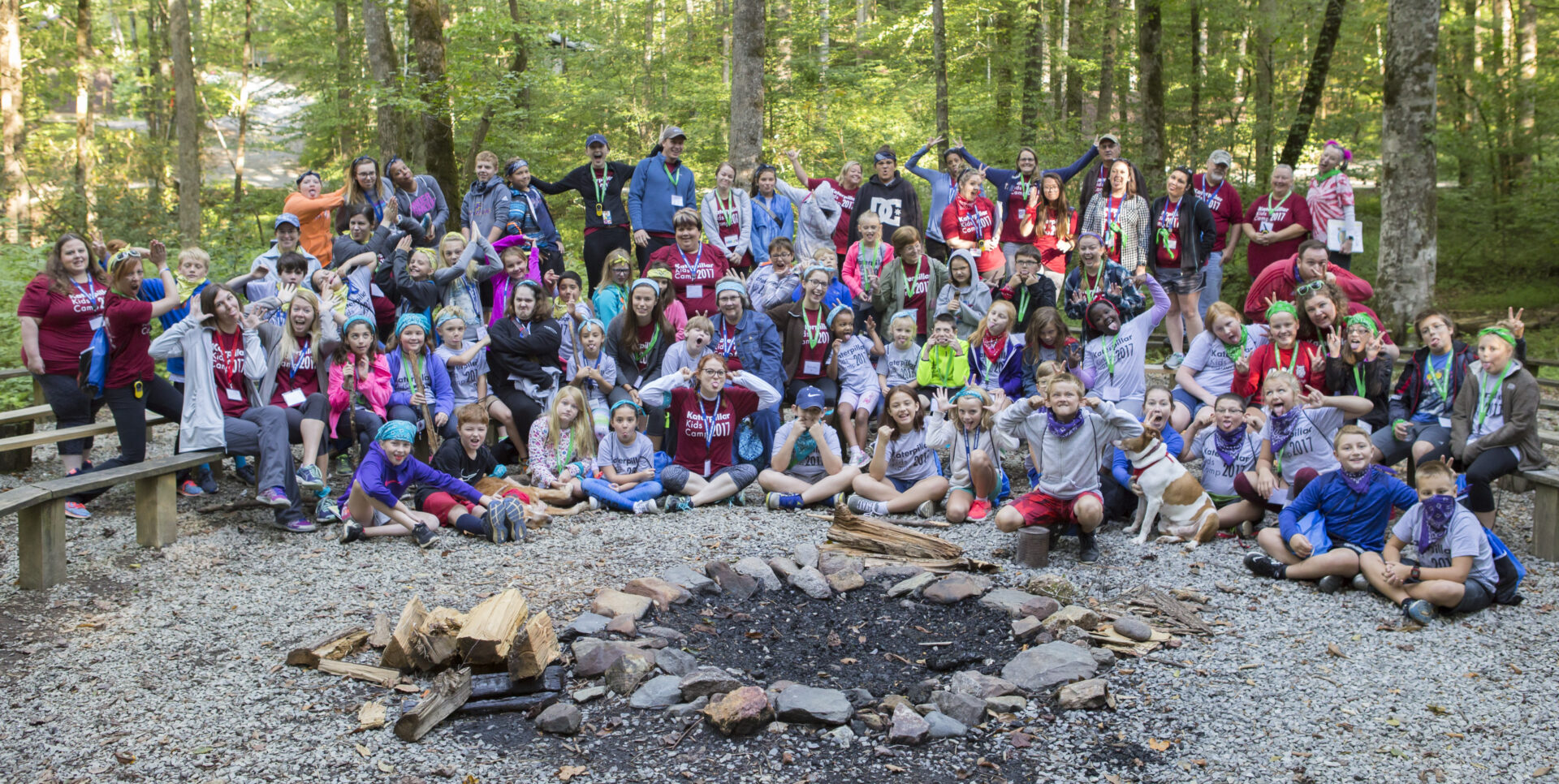 Katerpillar Kids Camp Group Photo