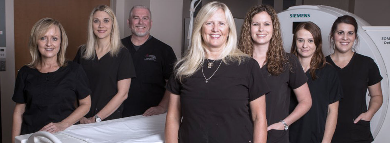 imaging staff at fort loudoun medical center standing as group