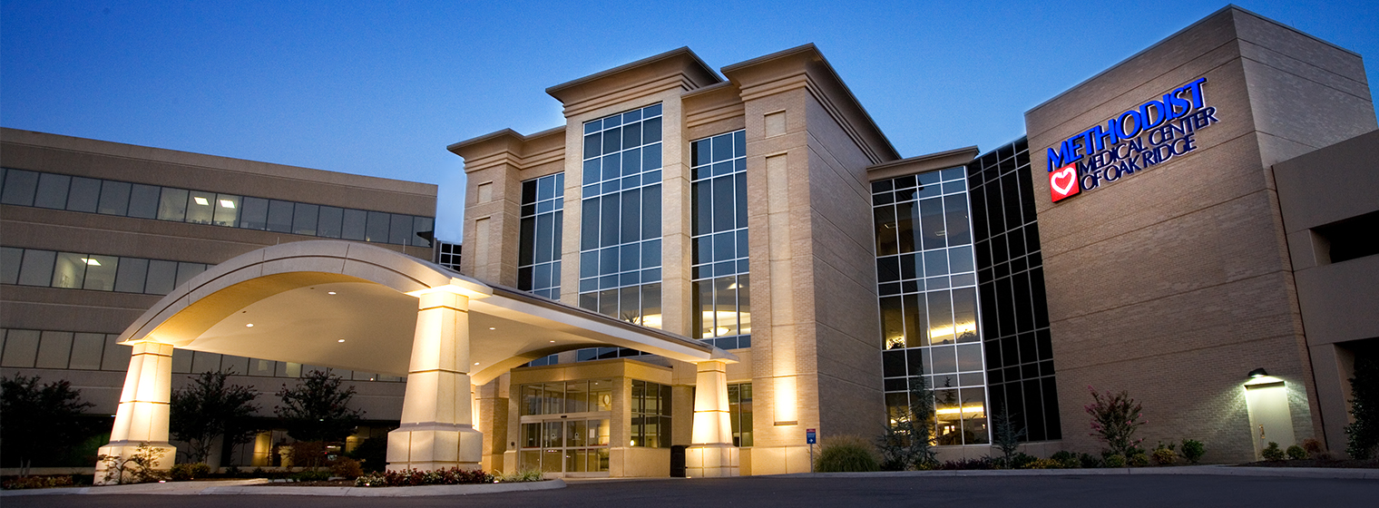 Methodist Medical Center at night