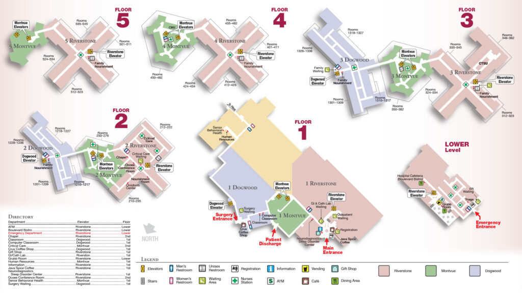 parkwest campus floor map