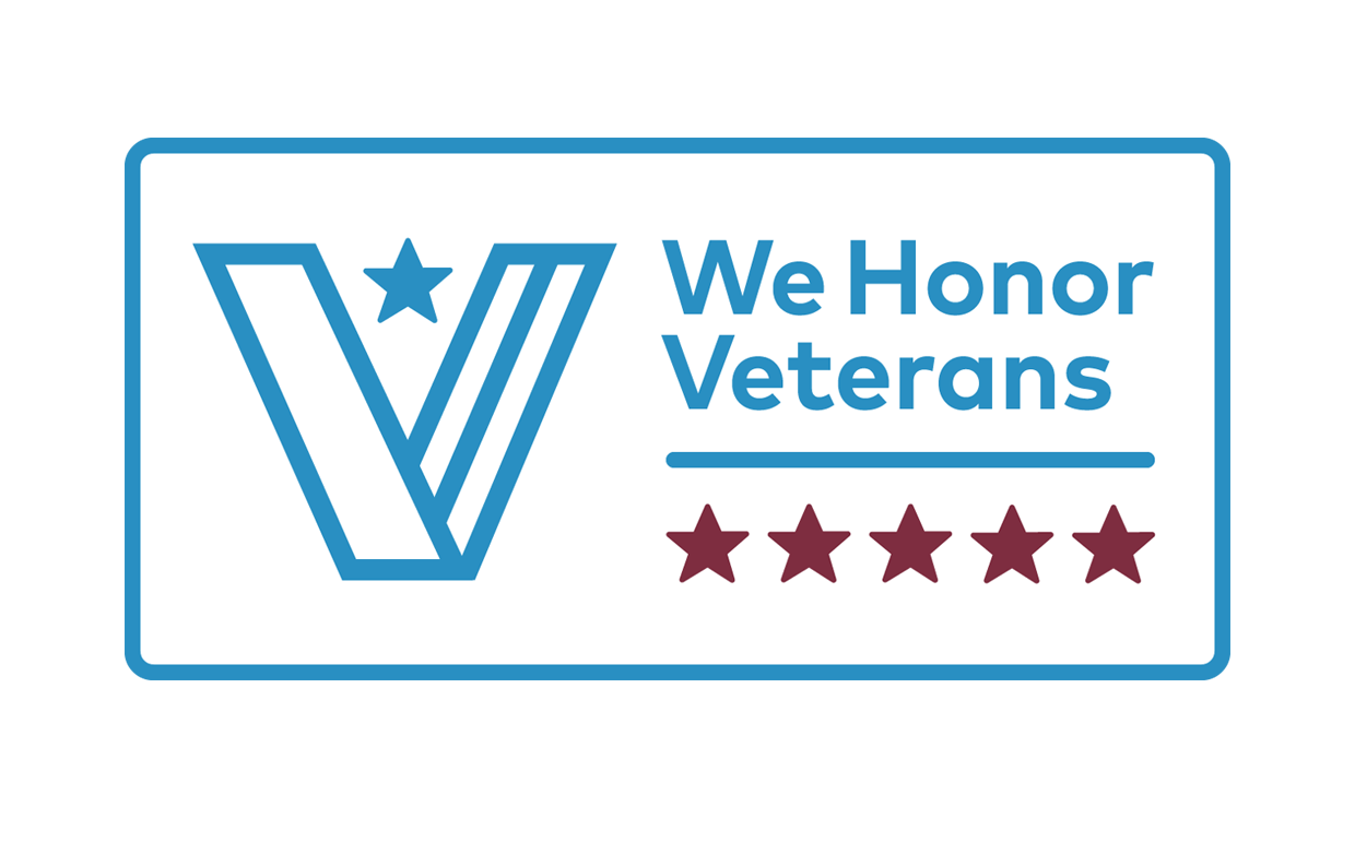 We honor veterans logo