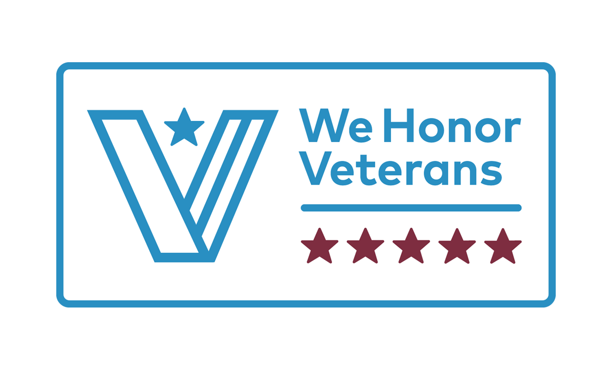 We honor veterans logo