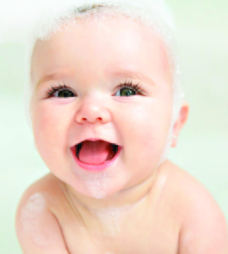 cute smiling baby