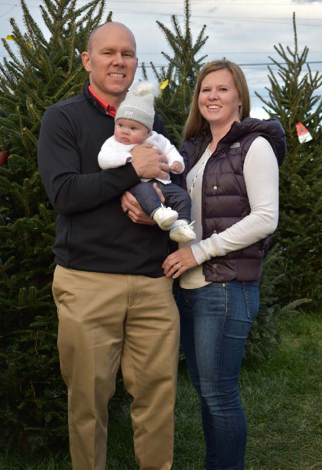 sullivan family at Christmas tree farm