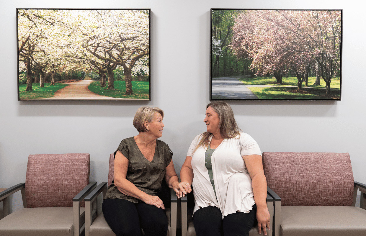 Morristown-Hamblen West Womens Waiting Area