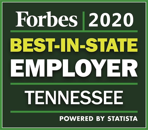 Forbes 2020 Best in State square green logo
