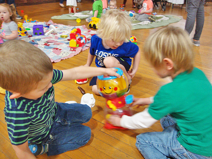 Methodist's Mommy2Mommy encourages young mothers to bring their children to the monthly luncheon for fun networking opportunities for moms and kids alike!