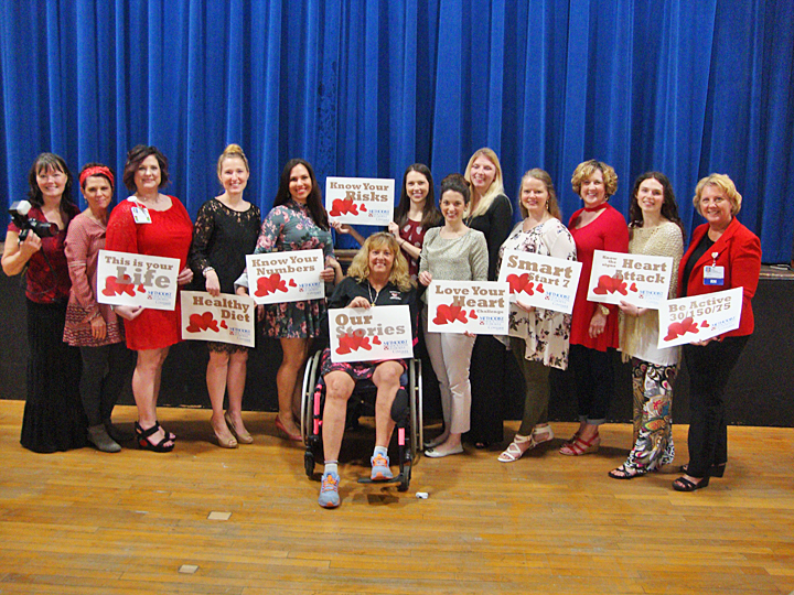 Speakers and models from Methodist's "Love Yourself with All Your Heart" give calls to action for all women about their heart health.