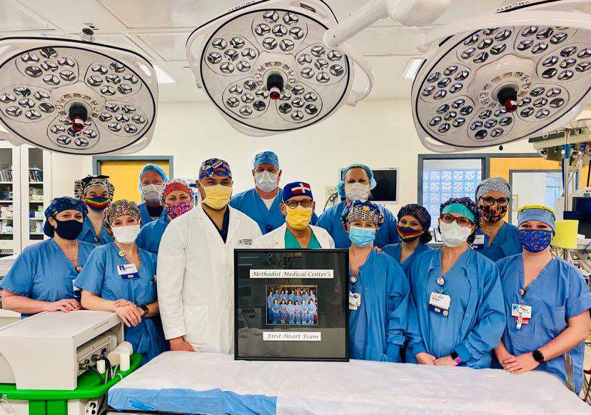 MMC Open Heart Team Celebrating 8,000th Patient
