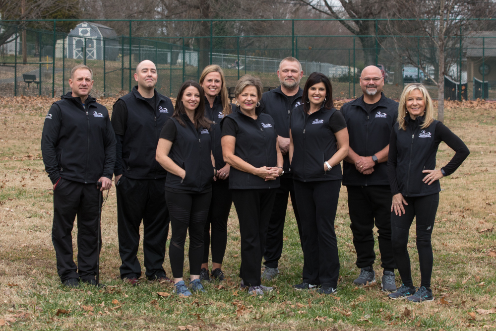 The 2020 Covenant Health Knoxville Marathon Team poses for a photo before training.