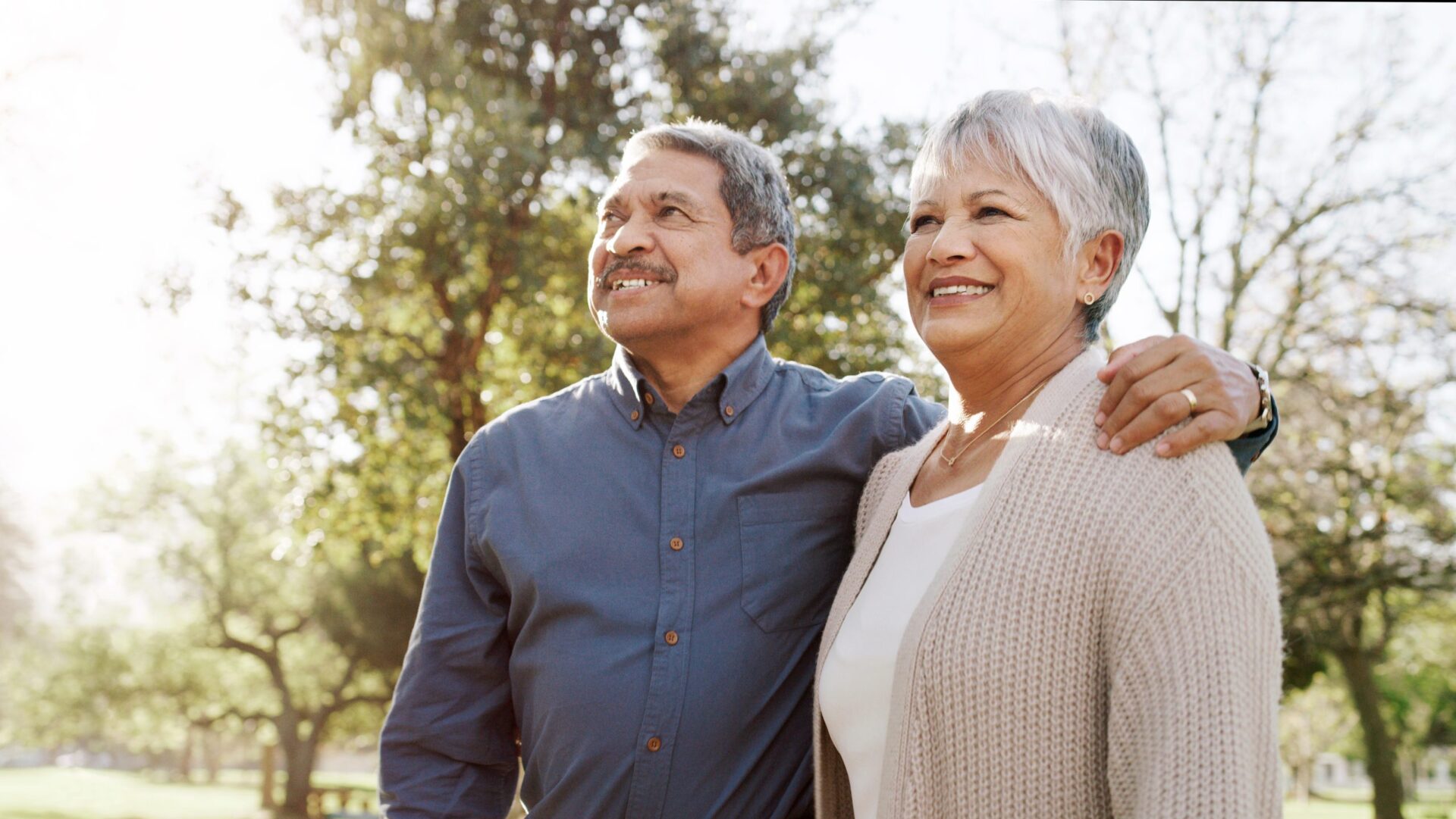 Shot of a happy senior couple going for a relaxing walk in the park