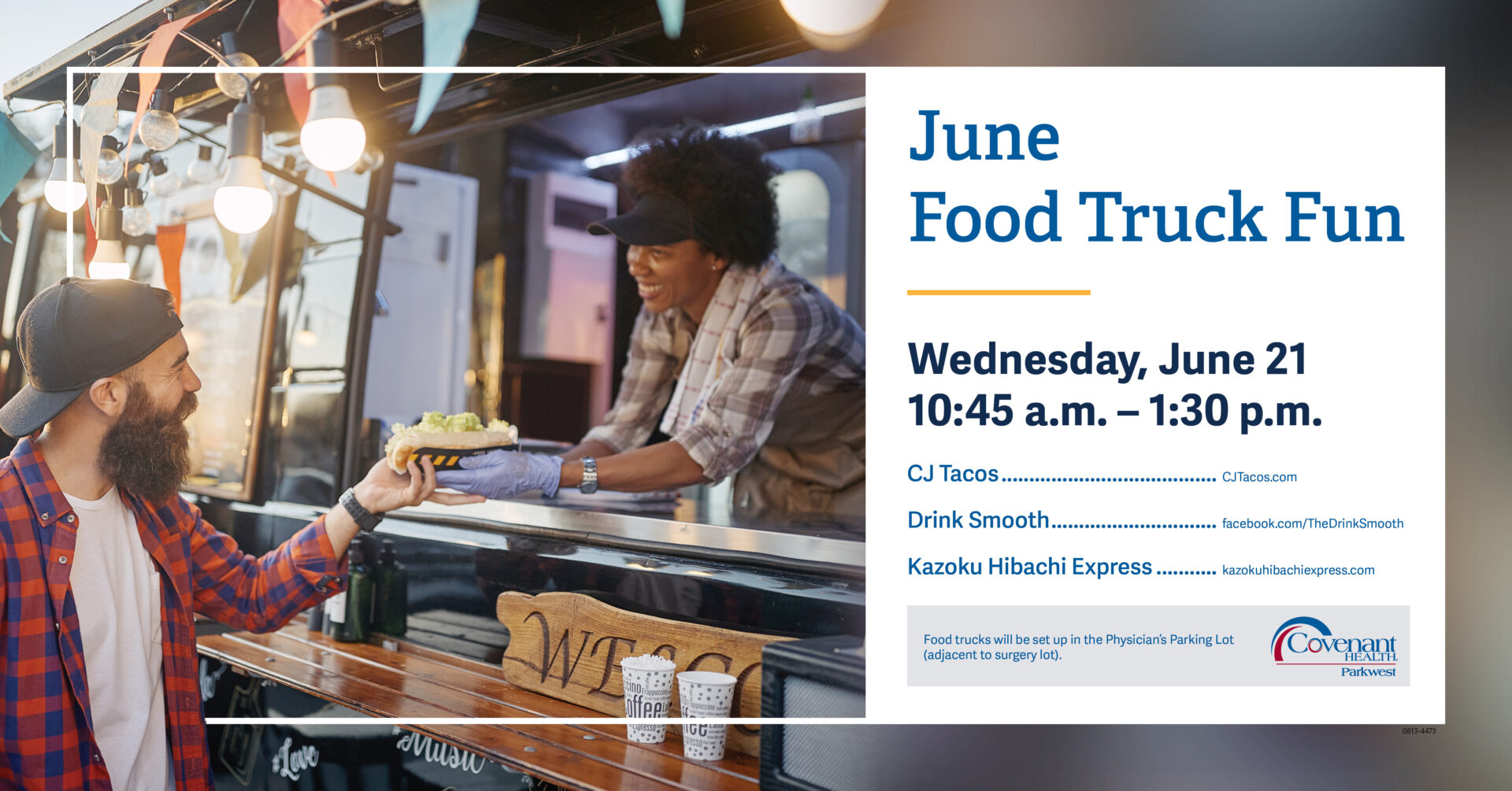 June Food Truck Flier