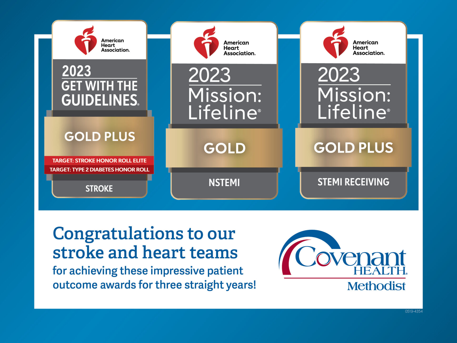 Methodist Medical Center’s stroke and heart program nationally recognized third year in a row