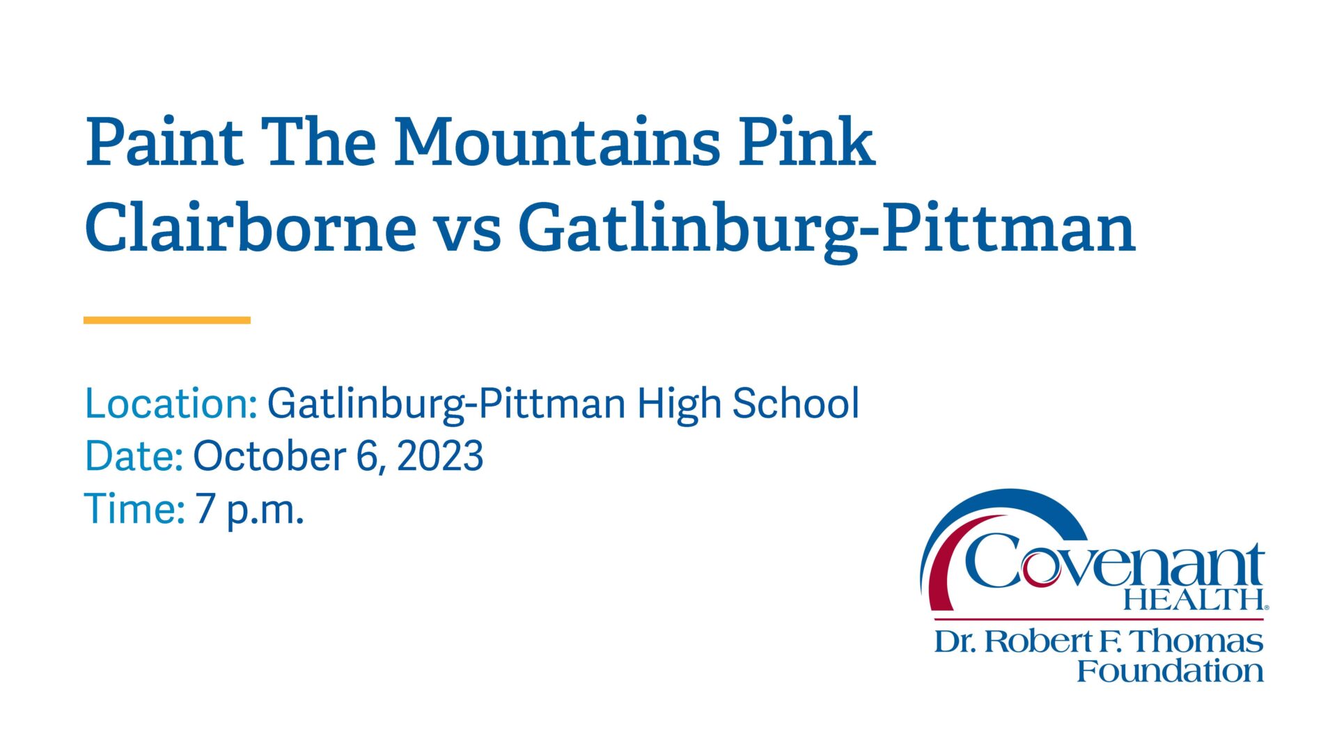 Pink Out Gatlinburg