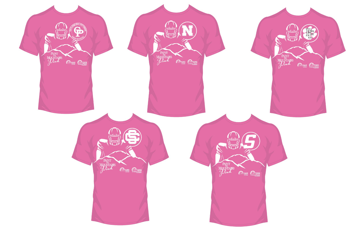 Pink Out Football Game Shirts