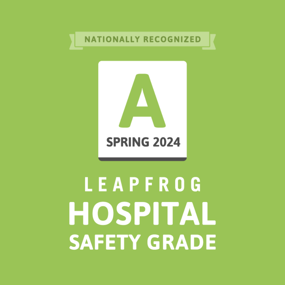 Cumberland Earns “A” Grade in Patient Safety