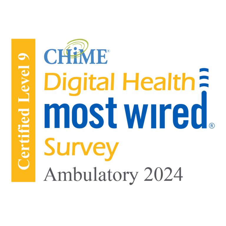 CHIME Digital Health Most Wired Survey Ambulatory Level 9 2024 logo