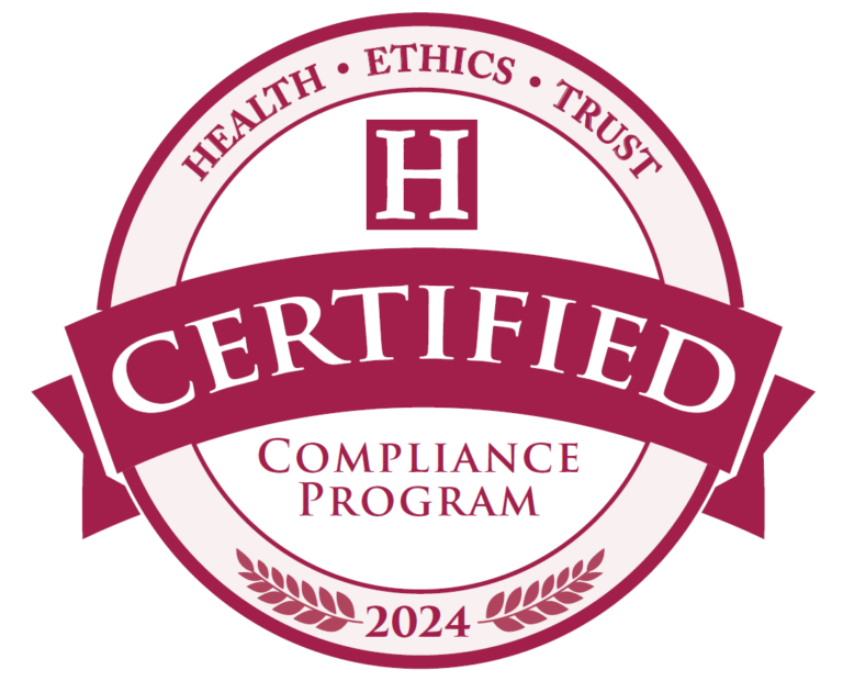 Health Ethics Trust Certified 2024 logo