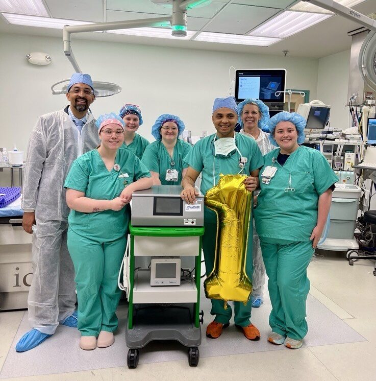 Dr. Varun Shah is the first physician in Tennessee to use the Aliya INUMI Flex endoscopic needle.