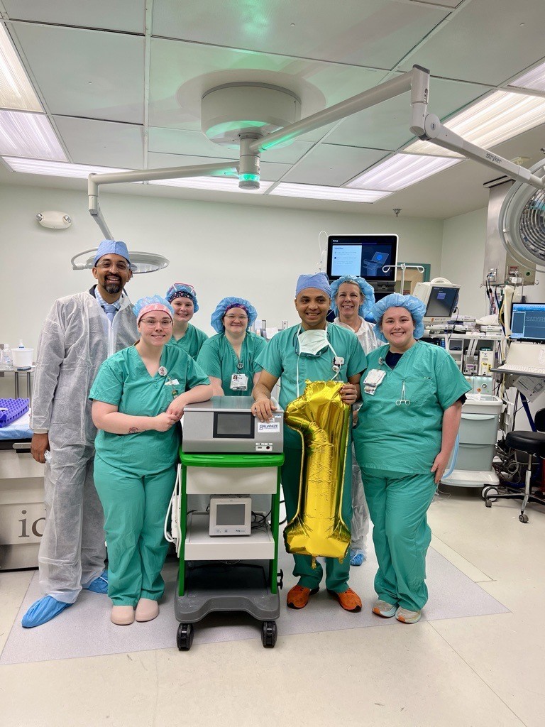Dr. Varun Shah is the first physician in Tennessee to use the Aliya INUMI Flex endoscopic needle.