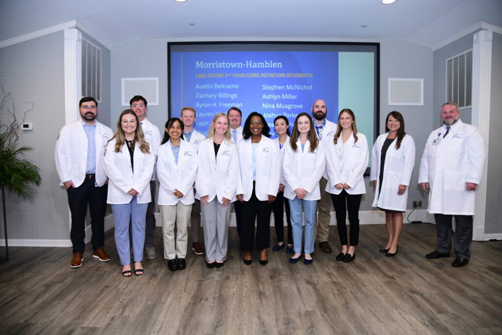 Medical students from LMU will pursue clinical training at four Covenant Health hospitals, including Covenant Health Morristown-Hamblen.