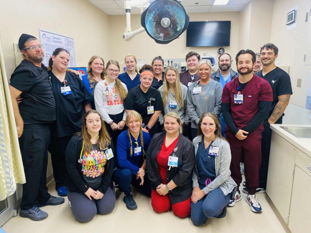 Methodist Medical Center emergency department team.